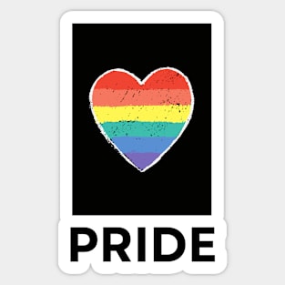 Pride Heart Sticker